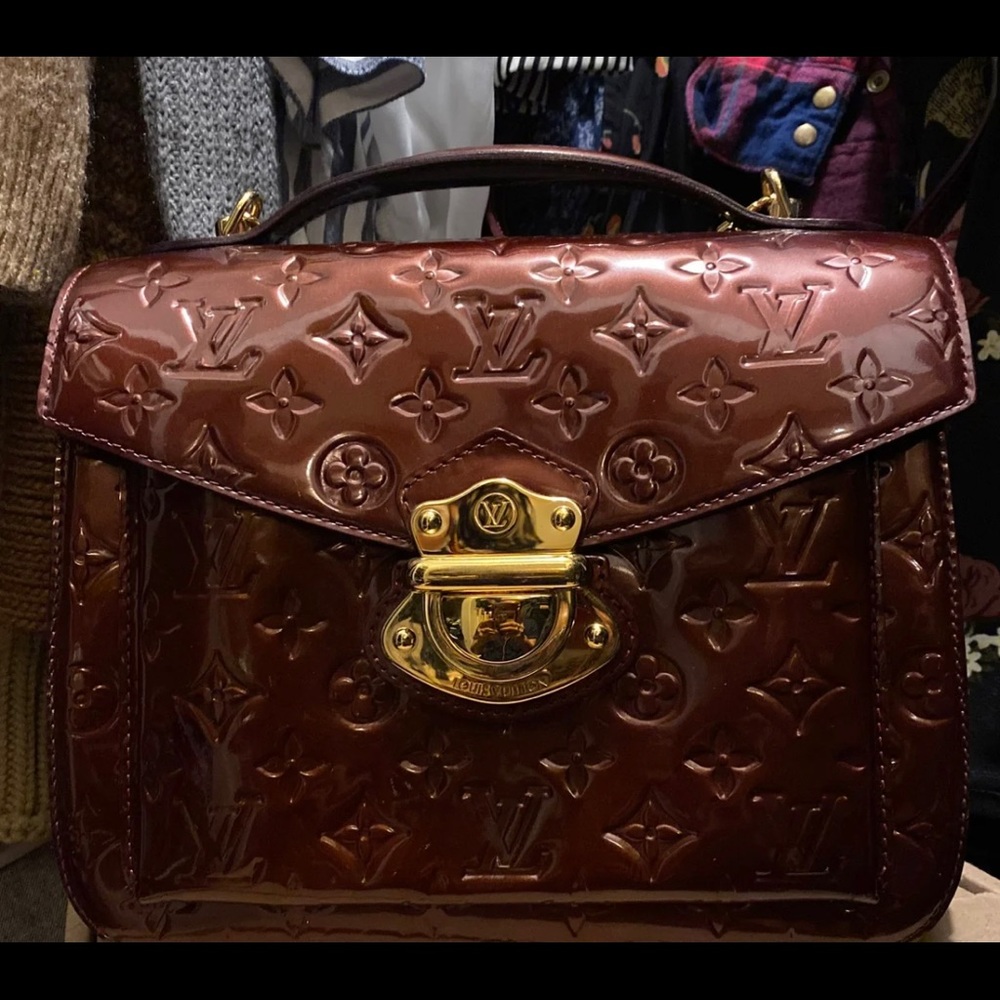 Louis Vuitton Monogram Vernis Canvas Amarante
